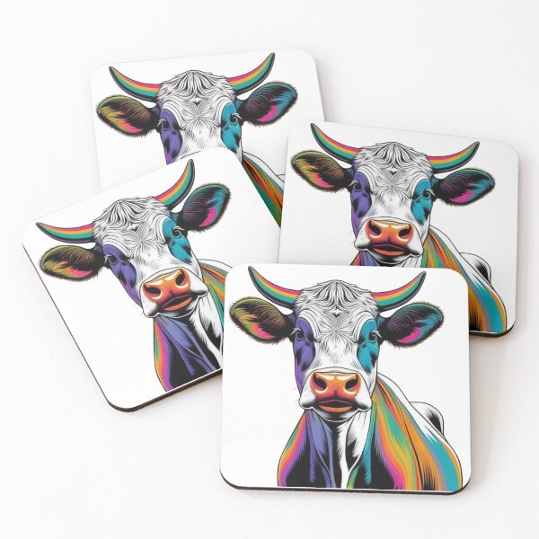 Item preview, Rainbow happy cow designed and sold by Lemilemi.