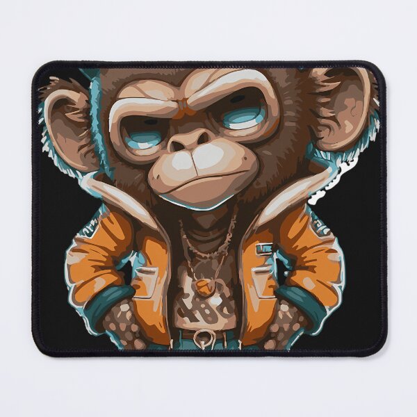 Item preview, Monkey Mascot Design designed and sold by AARFIGUEROA.