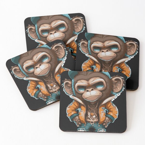 Item preview, Monkey Mascot Design designed and sold by AARFIGUEROA.