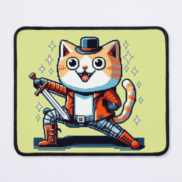 Item preview, Funny cat pixel  designed and sold by Mahmoud Salah.