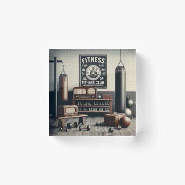 Item preview, Old school fitness club designed and sold by artdesignby.