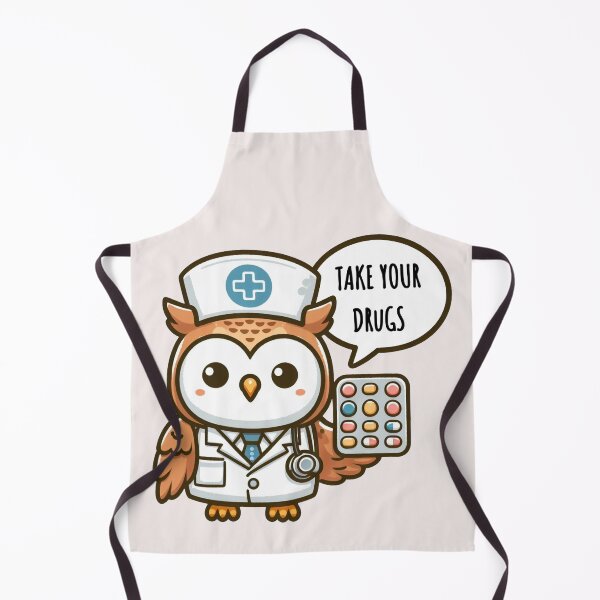 Item preview, Take Your Drugs Owl designed and sold by LemuellTrends.