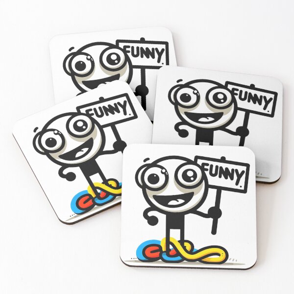 Item preview, Laughter Unleashed funny sticker designed and sold by artdesignby.