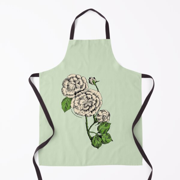 Item preview, Cream Pompon Rose Bloom Double 16-25 Petals In 3+ Rows designed and sold by Rachael Taylor.