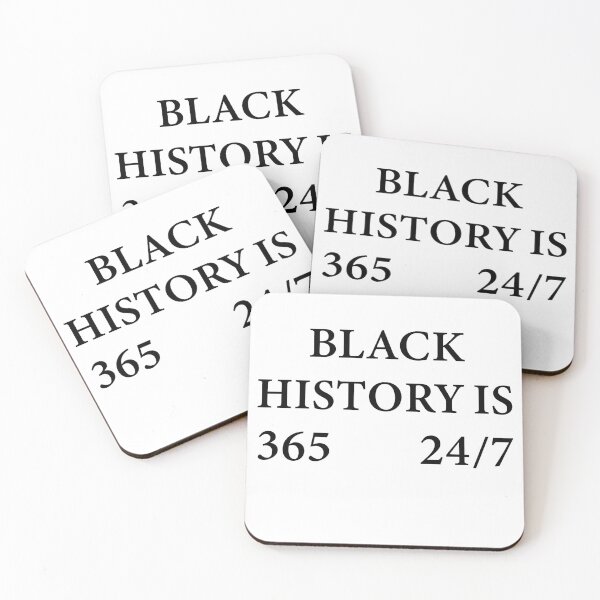 Item preview, Black History is 365 24/7 designed and sold by GotMoxieDesigns.