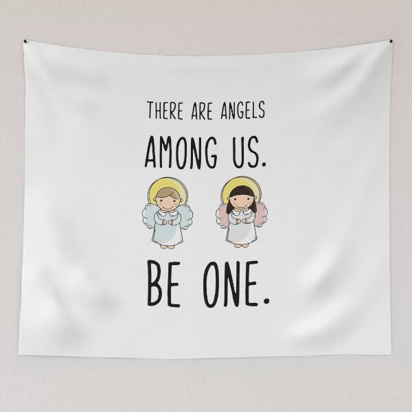 Item preview, There Are Angels Among Us Be One  designed and sold by TeeTimeGuys.