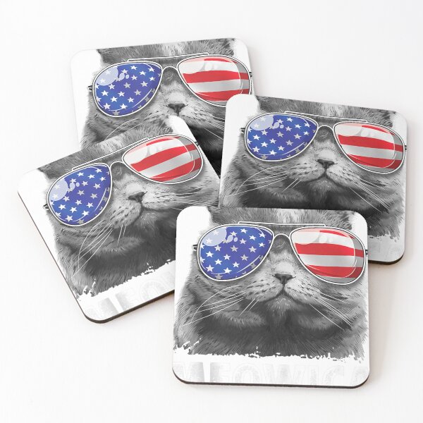 Item preview, Meowica Cat 4H De Julio Merica Estados Unidos Bandera Americana designed and sold by wn4uffgjz8h.