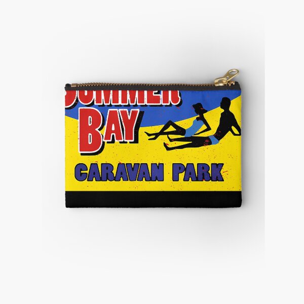Item preview, Retro Home And Away Summer Bay Caravan Park designed and sold by CharlesMuler.