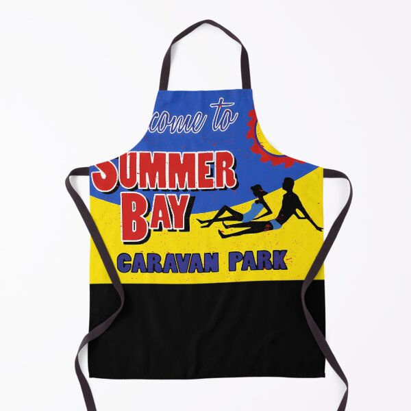 Item preview, Retro Home And Away Summer Bay Caravan Park designed and sold by CharlesMuler.