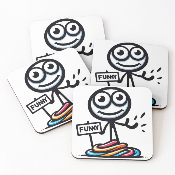 Item preview, The Laughing Adventure: FUNNY Sign Exploration sticker designed and sold by artdesignby.