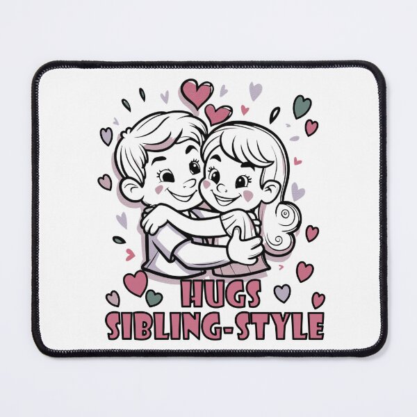 Item preview, Hugs siblings-style Happy siblings day designed and sold by Taans-Creation.