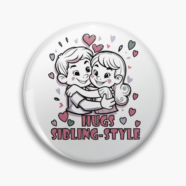 Item preview, Hugs siblings-style Happy siblings day designed and sold by Taans-Creation.