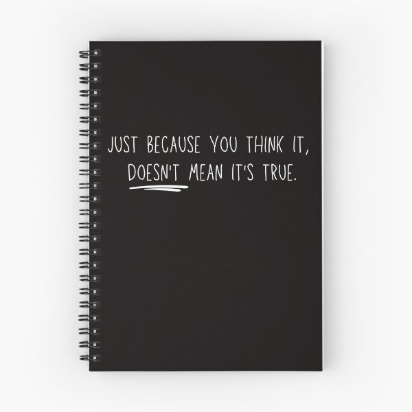 Item preview, Just Because You Think It Doesn't Mean It's True  designed and sold by KLWBDesigns.