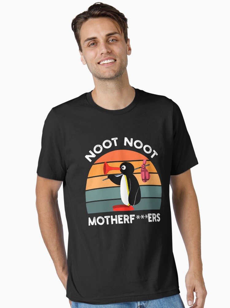 Imagen 1 de 7, Camiseta esencial con la obra Noot Noot Motherf Pingu Pingu Meme Regalo divertido Noot Noot Pingu, diseñada y vendida por LaliciaEkuaze6.