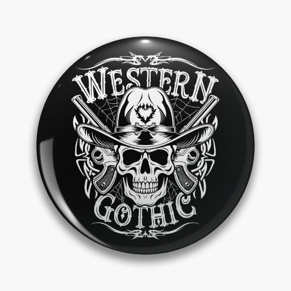 Item preview, Western Gothic Original Vintage Old West Skull designed and sold by BoggsNicolasArt.