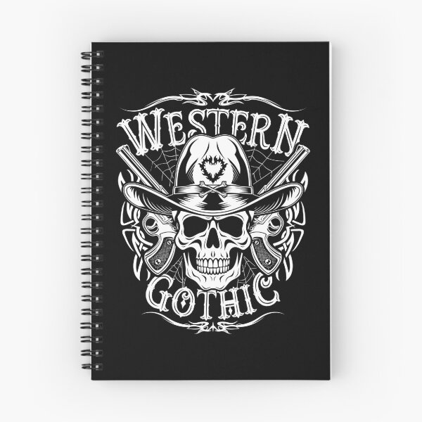Item preview, Western Gothic Original Vintage Old West Skull designed and sold by BoggsNicolasArt.