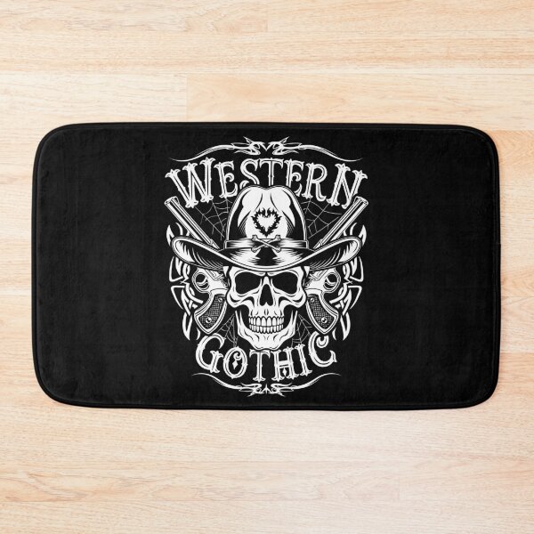 Item preview, Western Gothic Original Vintage Old West Skull designed and sold by BoggsNicolasArt.