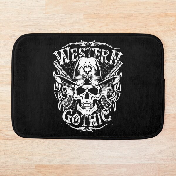 Item preview, Western Gothic Original Vintage Old West Skull designed and sold by BoggsNicolasArt.