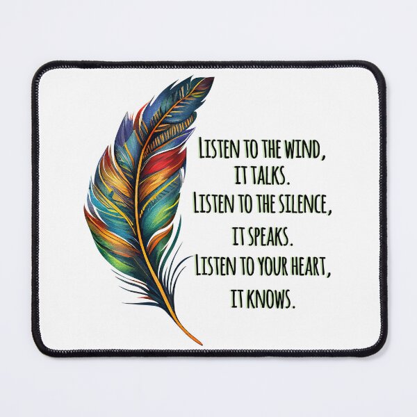 Item preview, Listen To The Wind Native American designed and sold by MyHeartByHands.
