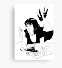 Pulp Fiction Canvas Print