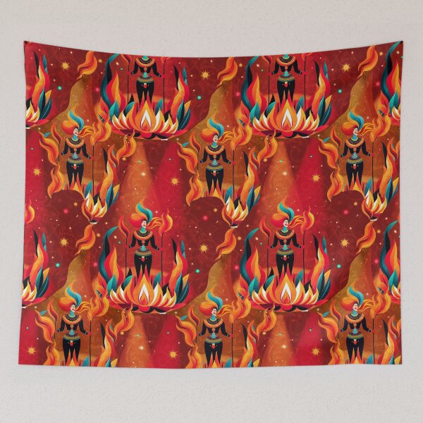 Item preview, Circus Fire Beather designed and sold by Veata.