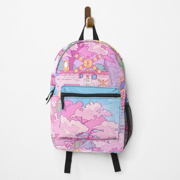 Item preview, Tokyo, train and pink cherry blossom designed and sold by AnGoArt.