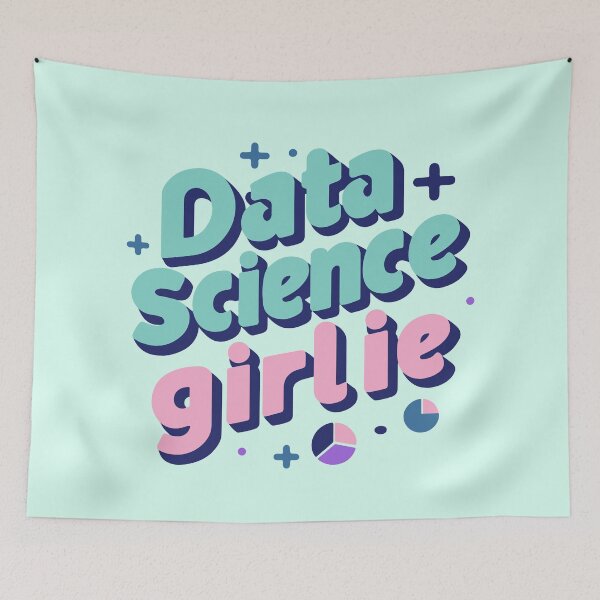 Item preview, Data Science Girlie designed and sold by thegirlyshoppe.