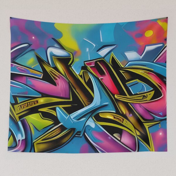 Item preview, Urban Street Art – Bold Abstract Modern Graffiti Design | 170 designed and sold by City Graffix Design Co..