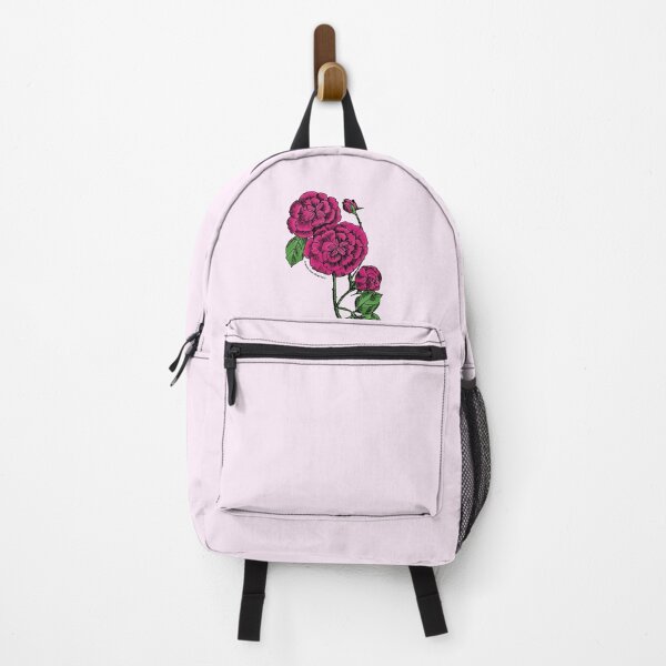 Item preview, Deep Pink Pompon Rose Bloom Double 16-25 Petals In 3+ Rows designed and sold by Rachael Taylor.