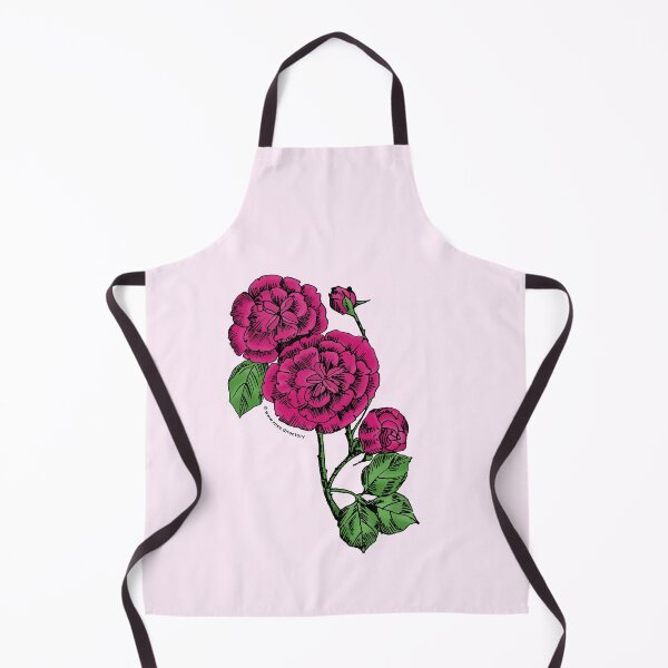 Item preview, Deep Pink Pompon Rose Bloom Double 16-25 Petals In 3+ Rows designed and sold by Rachael Taylor.