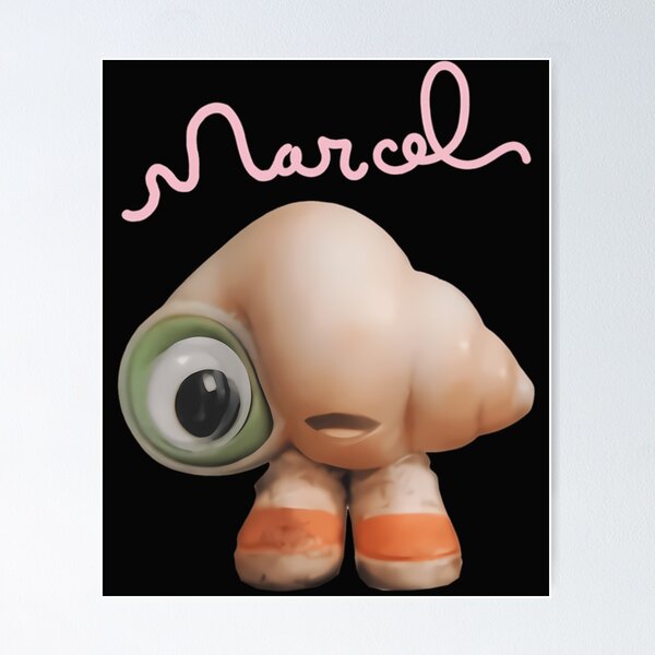 Artikelvorschau, Marcel The Shell With Shoes in Live-Action entworfen und verkauft von CarolTeegarden.