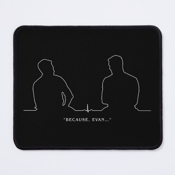 Item preview, Buddie 9-1-1 “Because, Evan…” (Will Scene) Merch [uppercase white font] designed and sold by romanticwonder.