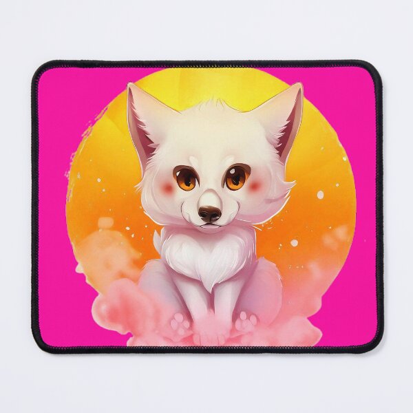 Item preview, Watercolor Cute baby wolf designed and sold by ArtandSmile.