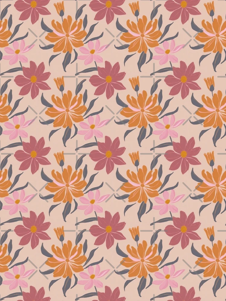 Thumbnail 5 of 5, A-Line Dress, Spring Flower Pattern Design - Seamless Pattern designed and sold by patternjp.