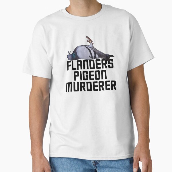 Item preview, Flanders Pigeon Murderer vers.1 designed and sold by loganferret.