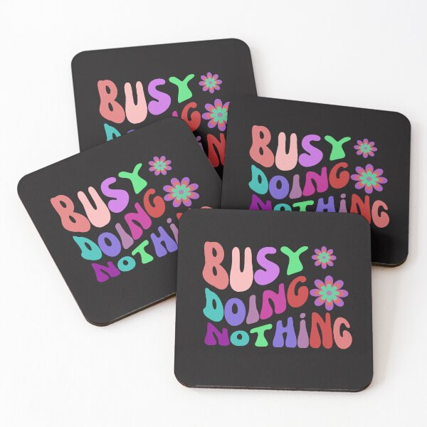 Item preview, Retro Busy Doing Nothing designed and sold by AlienOccupation.