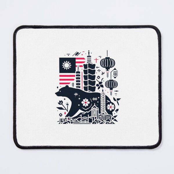 Item preview, Artistic Freedom Bear-  Free Taiwan Independence  designed and sold by Places On Earth.