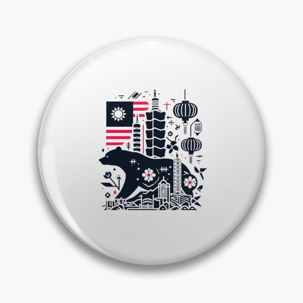 Item preview, Artistic Freedom Bear-  Free Taiwan Independence  designed and sold by Places On Earth.