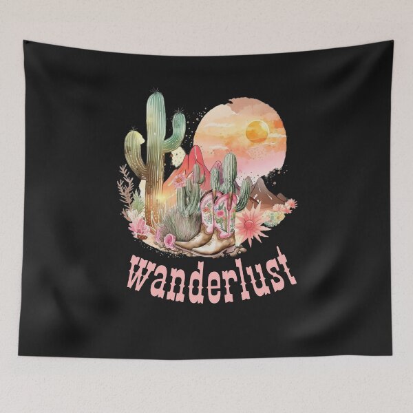 Item preview, Wanderlust Mountain Desert Boots designed and sold by AlienOccupation.