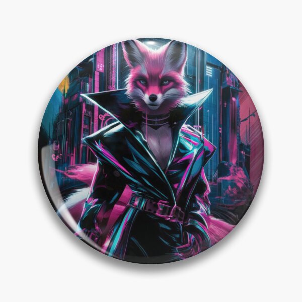 Item preview, Fox Portrait. hip-hop style, cyberpunk style, graffiti fashion designed and sold by FoxVibes.