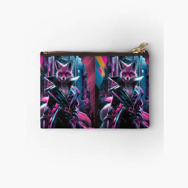 Artikelvorschau, Fuchsporträt. Hip-Hop-Stil, Cyberpunk-Stil, Graffiti-Mode entworfen und verkauft von FoxVibes.