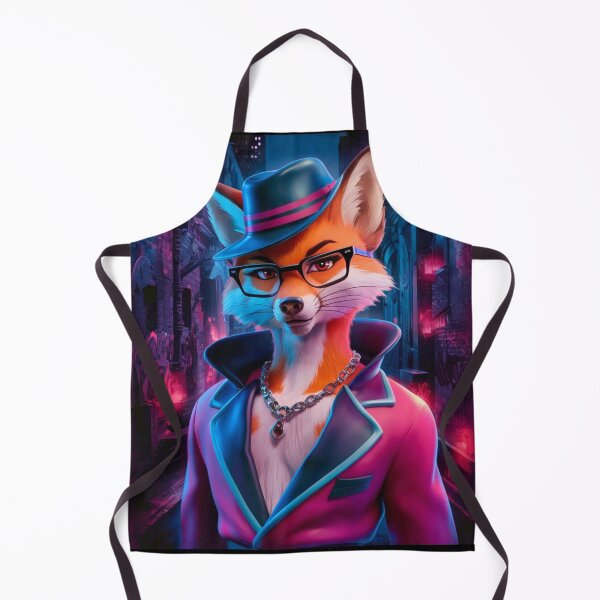 Item preview, Fox Portrait. hip-hop style, cyberpunk style, graffiti fashion designed and sold by FoxVibes.