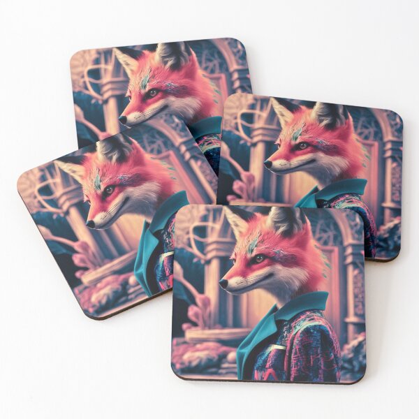 Item preview, Fox Portrait. hip-hop style, cyberpunk style, graffiti fashion designed and sold by FoxVibes.