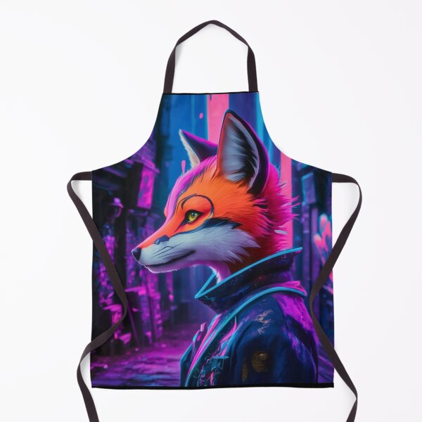 Item preview, Fox Portrait. hip-hop style, cyberpunk style, graffiti fashion designed and sold by FoxVibes.