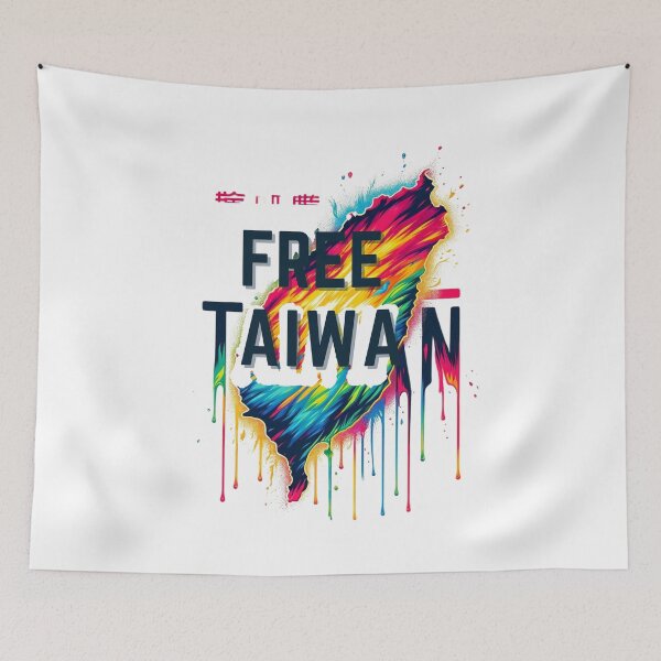 Item preview, Free Taiwan Freedom designed and sold by Places On Earth.