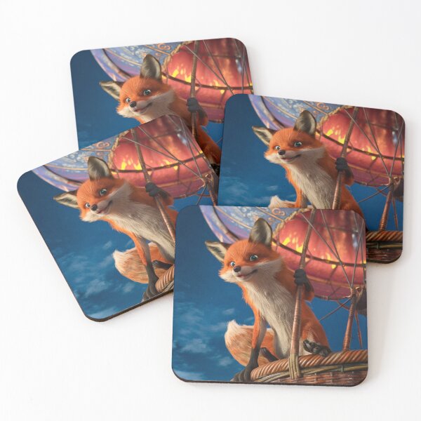 Item preview, Fox Portrait. hot air balloon designed and sold by FoxVibes.