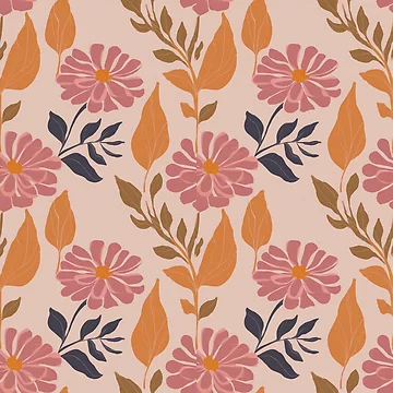Artwork thumbnail, Spring Floral Pattern Design - Seamless Pattern by patternjp