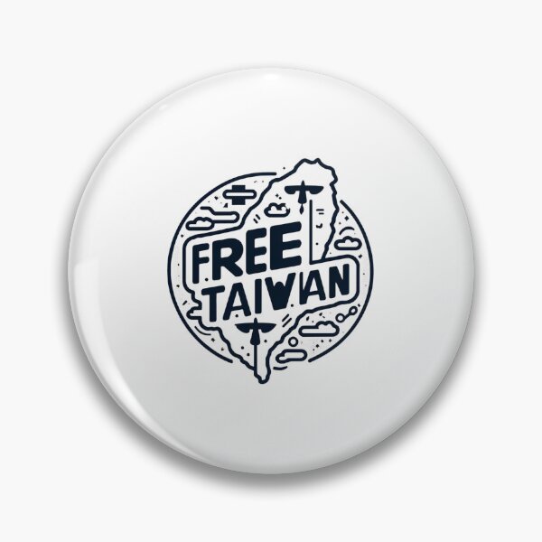 Item preview, Free Taiwan Outline Map designed and sold by Places On Earth.