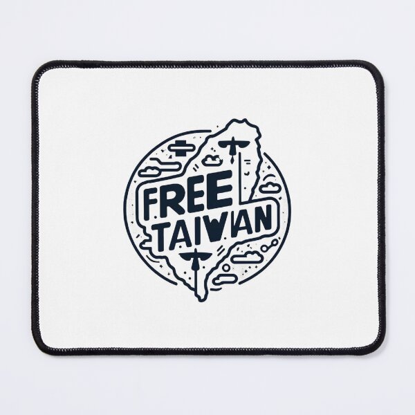 Item preview, Free Taiwan Outline Map designed and sold by Places On Earth.