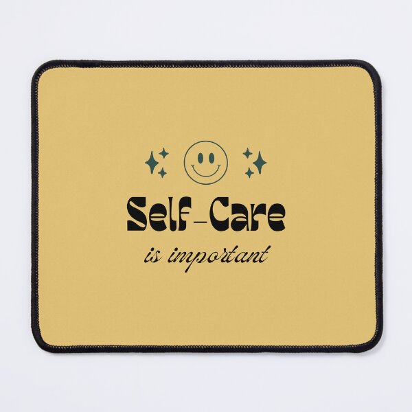 Item preview, Self-Care is important | Yellow Background designed and sold by RM-Journey.